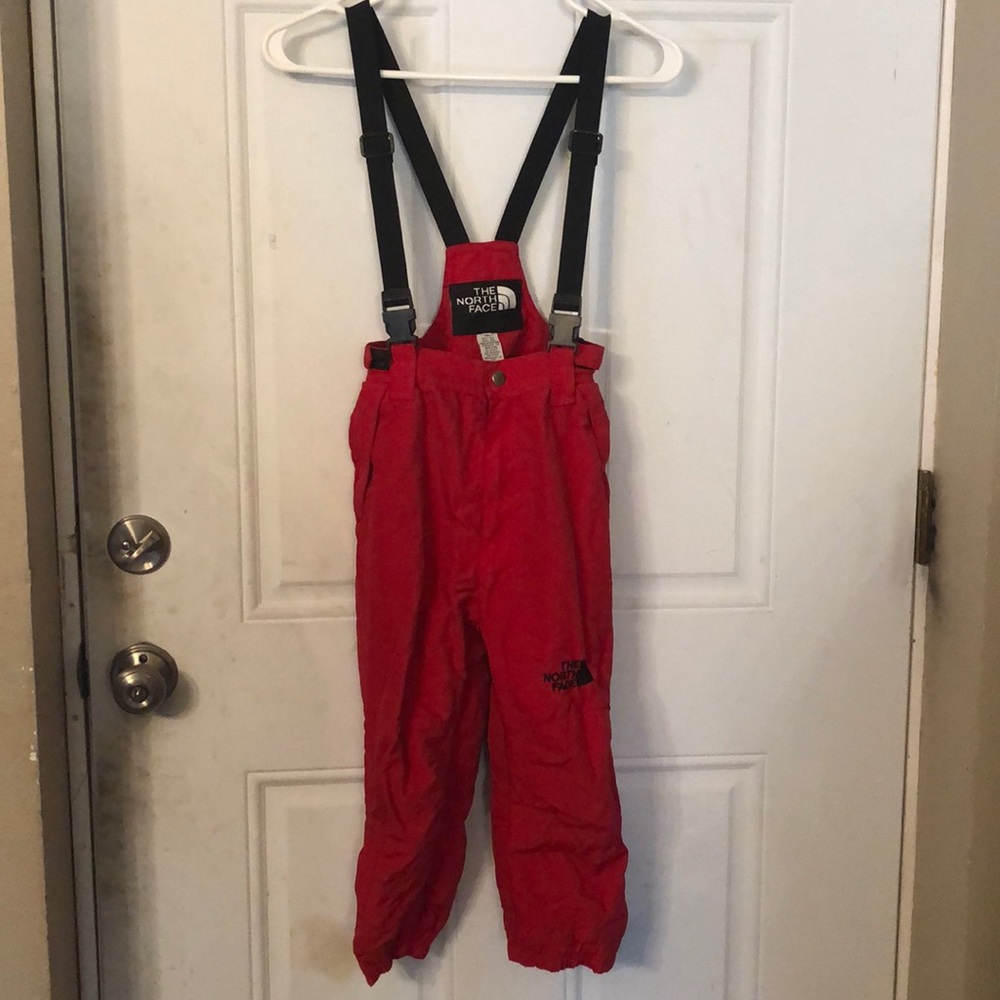 The North Face Red Snow Bibs / Snowpants - Unisex